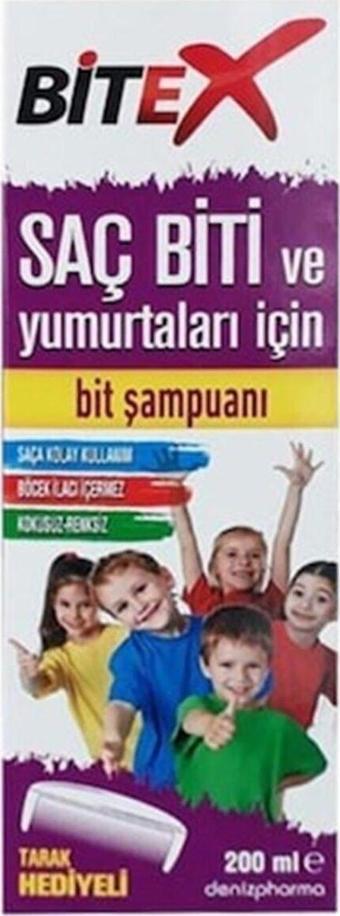 Bitex Bit Şampuanı 200 Ml Tarak Hediye