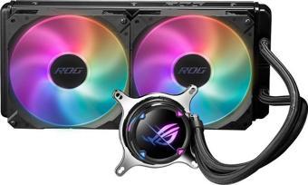 ASUS ROG STRIX LC II 280 ARGB AURA SYNC DUAL ROG 140MM ADRESLENEBİLİR RGB FAN SIVI CPU SOĞUTUCUSU V2 90RC00C1-M0UAY0