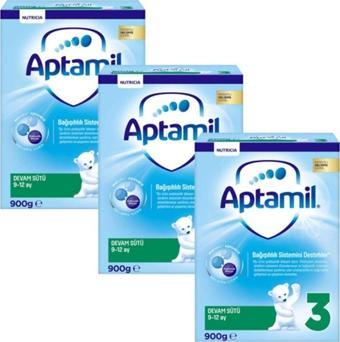 Aptamil Devam Sütü 3 Numara 900 gr x 3 Adet