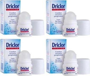 Driclor Anti Perspirant Roll On 20 ml X 4 Adet