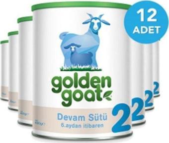 Golden Goat 2 Keçi Sütü Bazlı Devam Sütü 12'li Paket