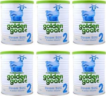 Golden Goat 2 Keçi Sütü Bazlı Devam Sütü 6'lı Paket