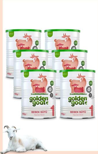 Golden Goat Keçi Bebek Sütü 1 Numara 400 Gr 6'lı Paket