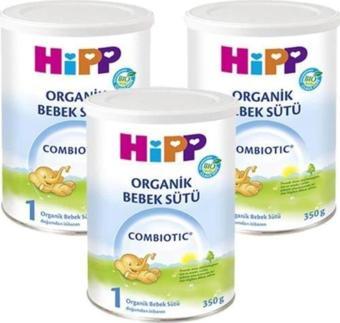 Hipp Organik Combiotic Bebek Sütü 1 Numara 350 gr x 3 Adet