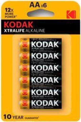 Kodak Alkalın Kalem Pil 4+2 Aa (blıster)