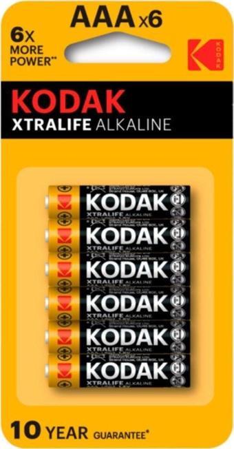 Kodak Xtralife Alkalin Ince Pil Aaa 4+2