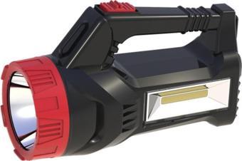 Panther Pt-7757s Solar Güneş Enerji Panelli Işıldaklı Usb Şarjlı Led El Feneri