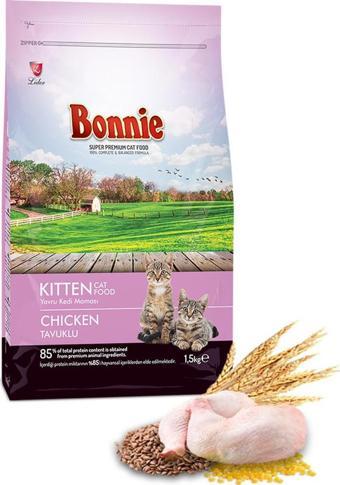 Bonnie Kitten Tavuklu Yavru Kedi Maması 1,5 Kg