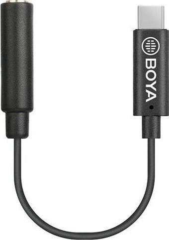 Boya By-K9 3.5mm Trrs / USB Type-C Mikrofon Adaptörü