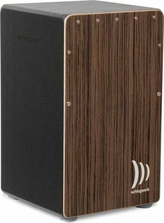 Schlagwerk CP90 Cajon Rudiments Vintage Walnut SPL Large Black