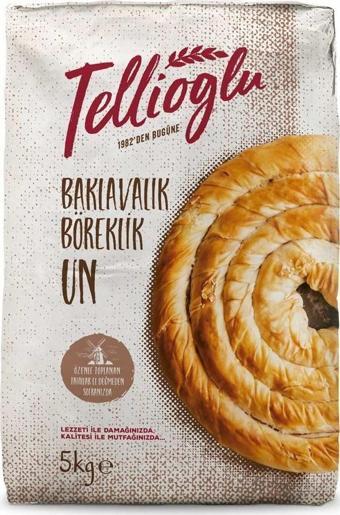 Tellioğlu Baklavalık Böreklik Un 5 KG