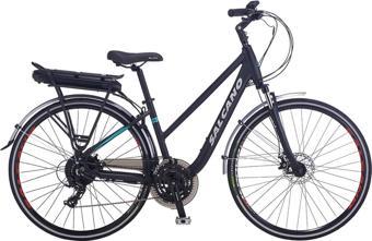 Salcano Serenity 1 Unisex Bafang 250 Watt ELEKTRİKLİ BİSİKLET Siyah Kırmızı