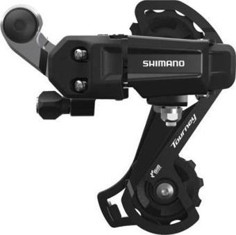 SHIMANO TY-200 Arka aktarıcı, Uzun bacak Direk bağlantı, Siyah