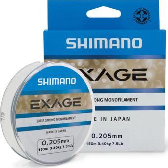 Shimano Exage Monofilament Misina 150mt 0.20mm 3.40kg