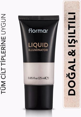 Flormar Doğal Işıltı Veren Likit Aydınlatıcı (Açık Ton) Liquid Illuminator-001 Star Glow-8690604534746