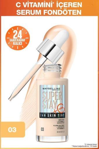 Maybelline New York Super Stay Skin Tint Fondöten - 03