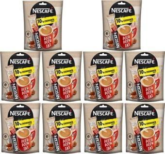 Nescafe 2 Si 1 Arada Kahve 10 'lu x 10 Paket