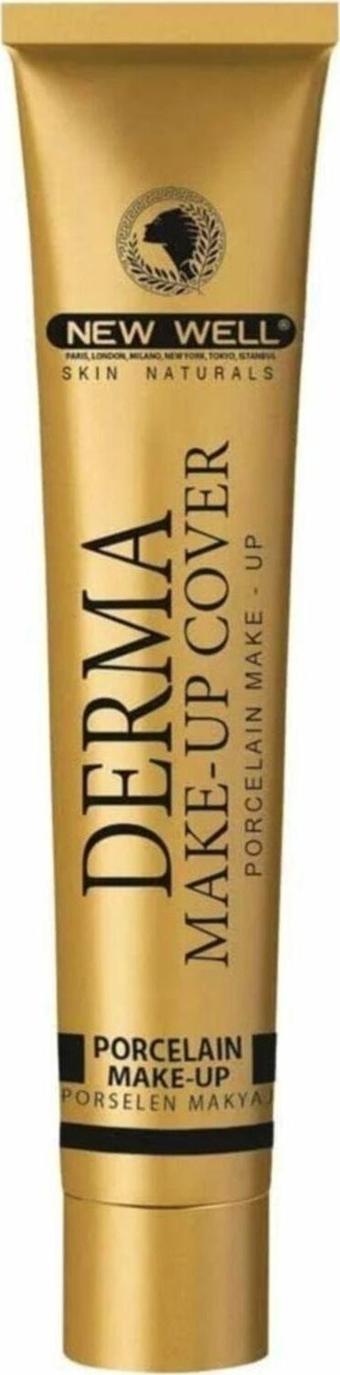 New Well Derma Makeup Cover Yoğun Kapatıcı Fondöten 04