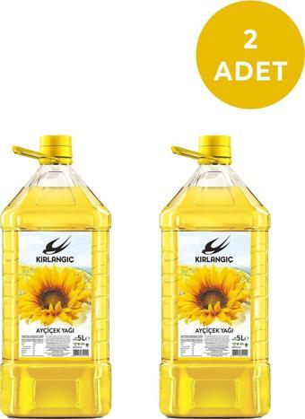 Kırlangıç Ayçiçek Yağı Pet 5 lt 2 Adet