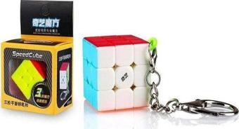 Qy Cube Speed Anahtarlık 3X3 Flat Küp 2192