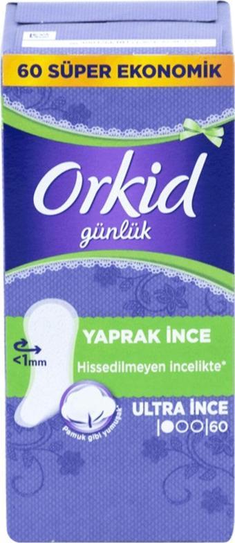 Orkid Günlük Eko Normal 3 Lü Paket 60 Lı