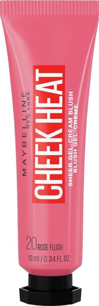 Maybelline New York Cheek Heat Likit Allık - 20 Rose Flash - Pembe