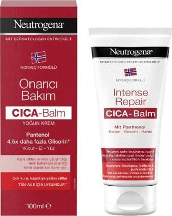 Neutrogena Onarıcı Bakım Cica Balm El Yüz Vücut Kremi 100 Ml