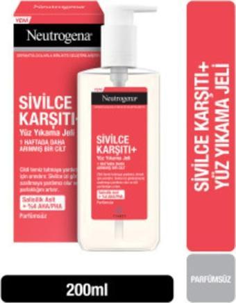 Neutrogena Sivilce Karşıtı Plus Temizleme Jeli 200 Ml