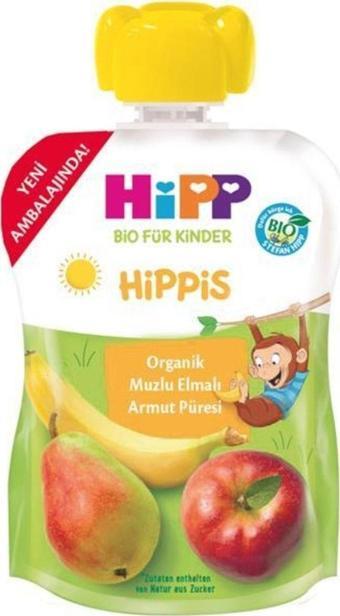 Hipp Organik Muzlu Elmalı Armut Püresi 100 Gr