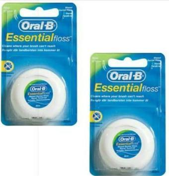 Oral-B 2 Adet Essential Floss Diş İpi 50 M