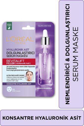 L'Oréal Paris Revitalift Filler Dolgunlaştırıcı Serum Maske