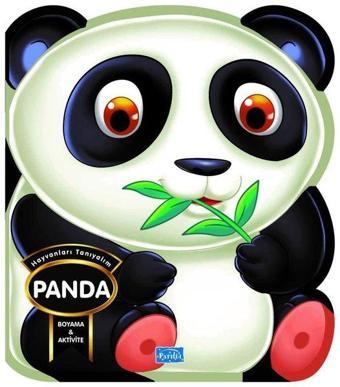 Hayvanları Tanıyalım - Panda - Boyama & Aktivite - Kolektif  - Parıltı Yayınları