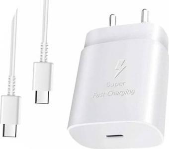 Samsung Uyumlu Süper Fast Charge Travel Adapter Hızlı Şarj Seti Type-c To Type-c