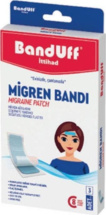 Banduff Migren Gidermeye Yardımcı Soğutucu Bant