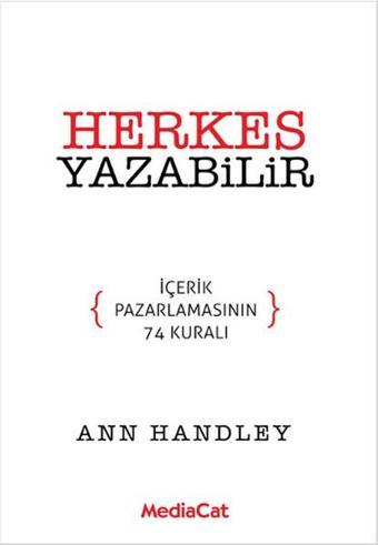 Herkes Yazabilir - Ann Handley - MediaCat Yayıncılık