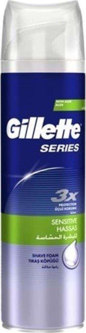 Gillette Series Tıraş Köpügü Hassas 250 Ml