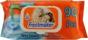 Freshmaker Islak Havlu Mendil 90 Yaprak