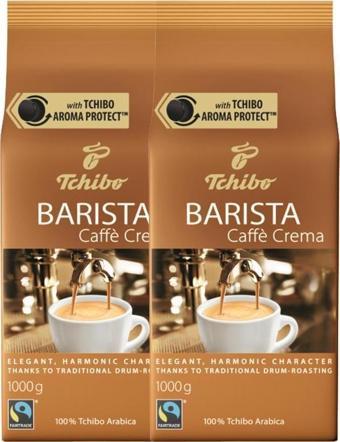 Tchibo Barista Cafe Crema 1KG - 2 Adet