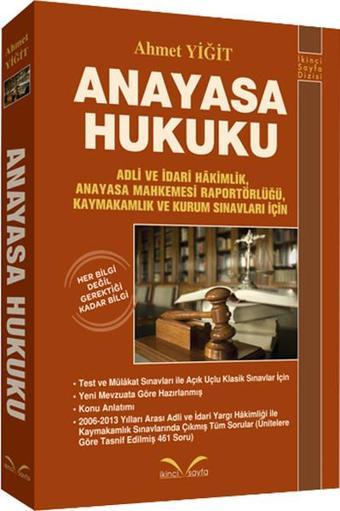 Anayasa Hukuku - Ahmet Yiğit - İkinci Sayfa