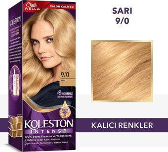Wella Koleston Intense Saç Boyası 9/0 Sarı - Salon Kalitesi