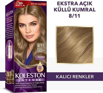 Wella Koleston Intense Saç Boyası 8/11 Ekstra Açık Küllü Kumral