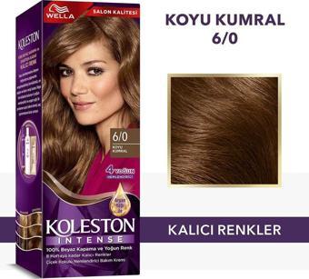 Wella Koleston Intense Saç Boyası 6/0 Koyu Kumral - Salon Kalitesi