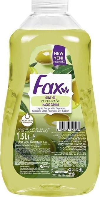 Fax Sıvı Sabun Zeytinyağlı 1.5Lt