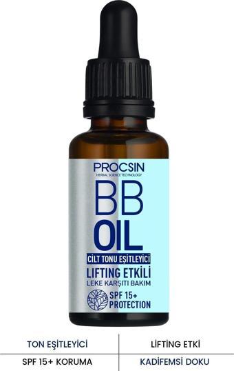 Procsin Herbal Science Anında Ton Eşitleme Lifting Etkili Bb Oil 20 Ml