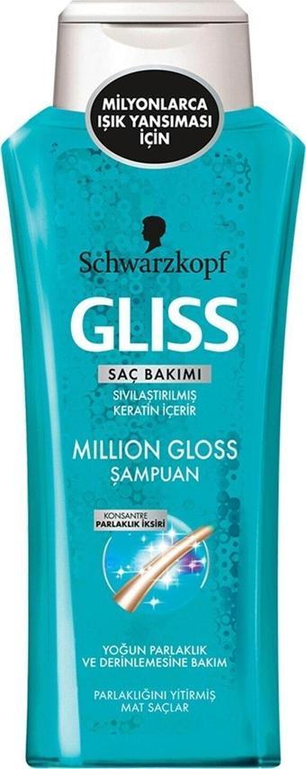 Gliss Million Parlaklığını Yitirmiş Mat Saçlar Için Şampuan 400 Ml