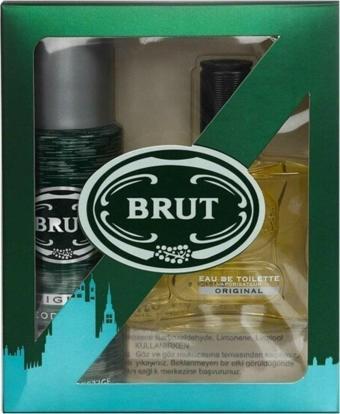 Brut Original Edt Erkek Parfüm 100 Ml + Deodorant Set 200 Ml