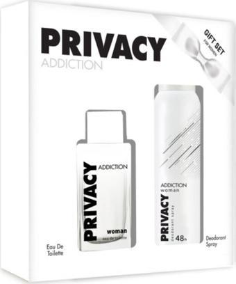 Privacy Addiction Kadın Parfüm Seti Edt+Deo