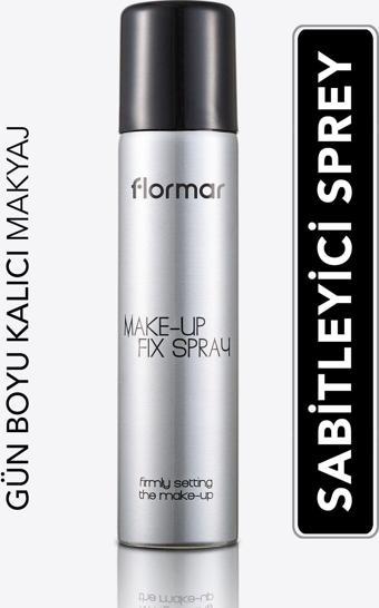 Flormar Ferahlatıcı Ve Nemlendirici Makyaj Sabitleme Spreyi - Make-Up Fix Spray - 001 - 8690604238798