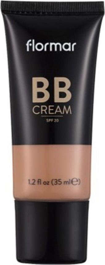 Flormar Doğal Bitişli Spf20 Bb Krem - Bb Cream - 004 Light-Medium - 8690604535415