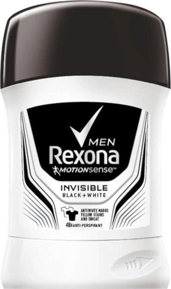 Rexona Men Invisible Black & White Stick 50Ml